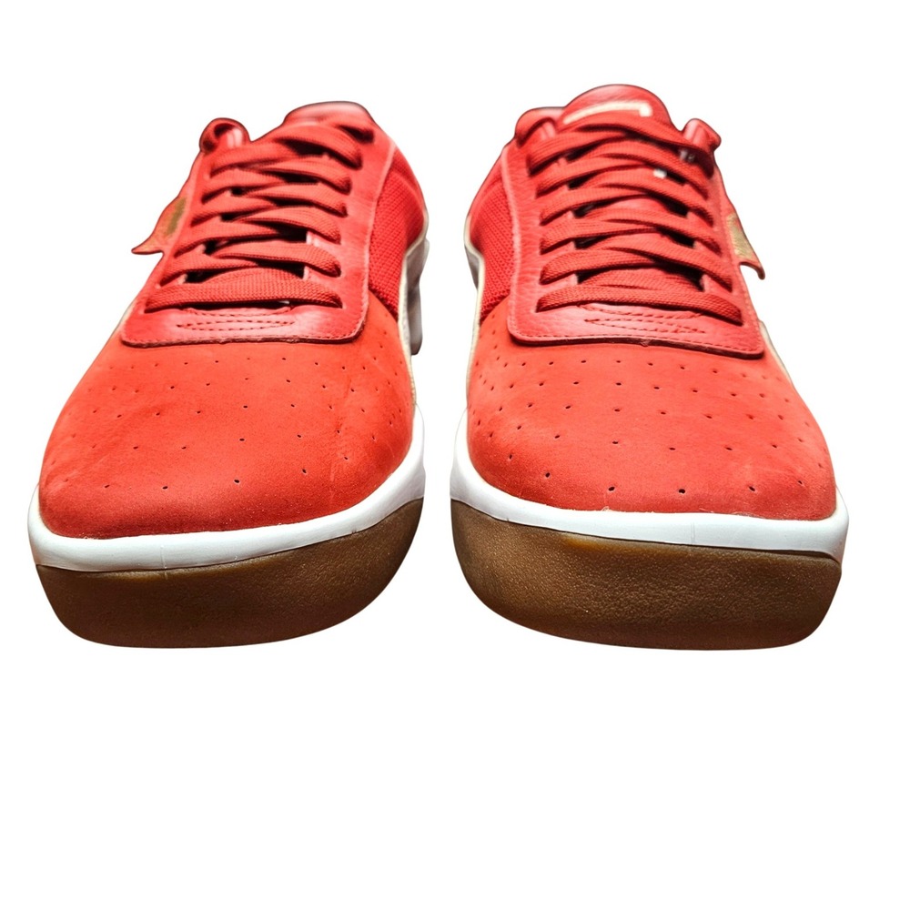 Puma California Casual Ribbon Red Men's 13 NWOB Unworn Retro OG Gum Sole - Picture 6 of 11